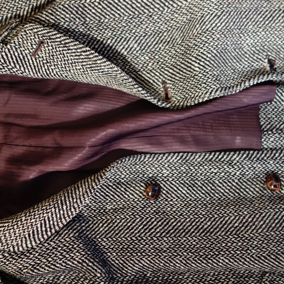 Vintage Raglan Sleeve Wool Overcoat - Picture 4 of 4